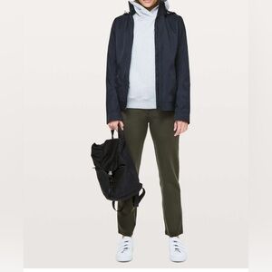 Lululemon On the Move Ponte Pant Dark Olive, Size 6